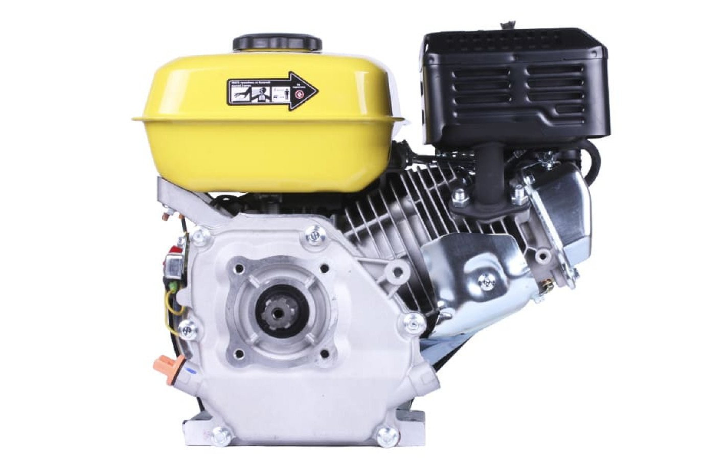 Двигун 170F - бензин (під шліци діаметр 25 мм) (7 к.с.) YBX