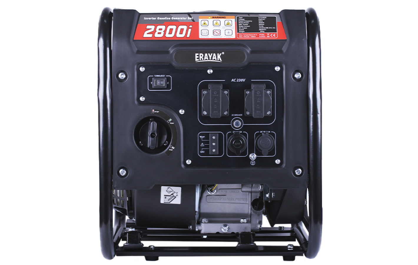 Генератор инверторный открытый бензин EYG2800i 2.5/2.8 KW