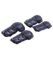 Наколенники с налокотниками защитные TT AGRO MOTO D22, Oversize, к-т: 4 шт.