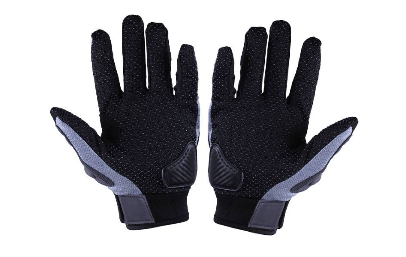 Мотоперчатки MS07 TΛTΛ (черный с серым текстиль size L)