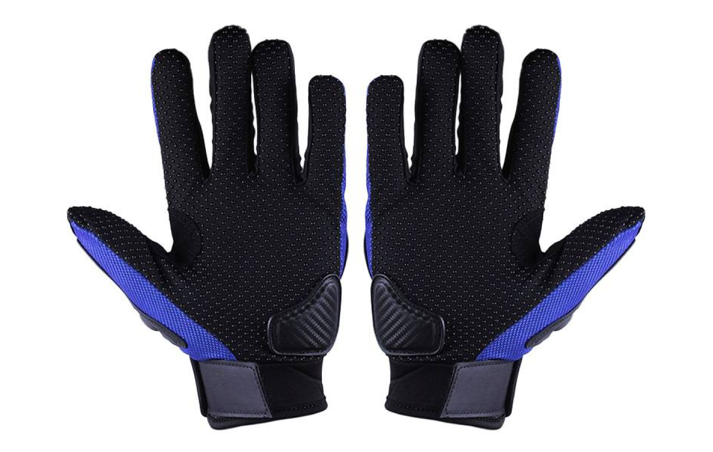 Мотоперчатки MS06 TΛTΛ (черный с синим текстиль size L)