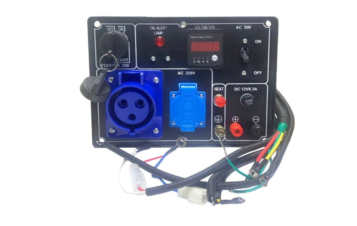 Панель приладів TT-AGRO-MOTO на генератор 4,5KW/5,0KW, УЦІНКА