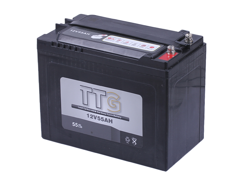Аккумулятор тяговый TTG 55AH 12V 223х123х175 мм