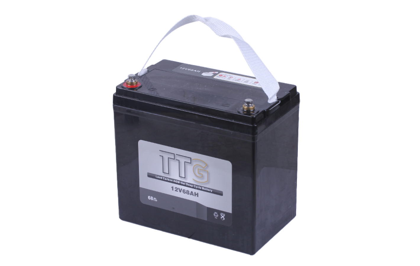 Тяговий акумулятор TTG 68AH 12V 229*138*216.5 мм