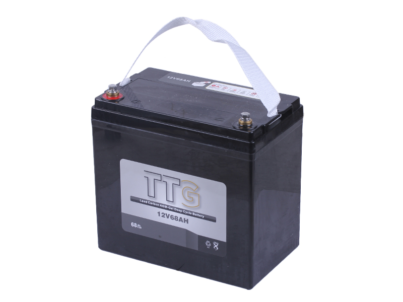 Аккумулятор тяговый TTG 68AH 12V 229х138х216.5 мм