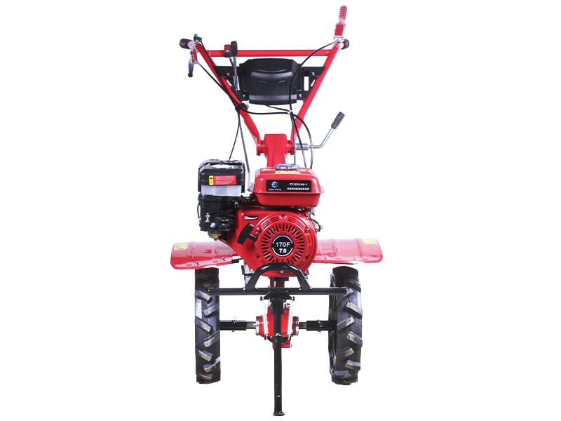 Мотоблок TT AGRO MOTO TT-ZX100-1 (редуктор) на бензиновый двигатель 170F (7 л.с.), безвоздушное колесо 4,00×8