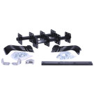 Мотоблок TT AGRO MOTO TT-ZX100-1 (редуктор) на бензиновий двигун 170F (7 л.с.), безповітряне колесо 4,00×8