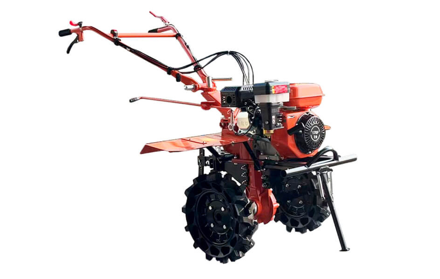 Мотоблок TΛTΛ ТТ-1100С(3-12)-ZX (редуктор 3+1) на бензиновий двигун 170F (7 л.с.), колесо 4,00*8 (безповітряне)