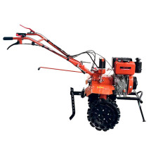 Мотоблок TT AGRO MOTO TT-1100AE-ZX (редукторний) на дизельний двигун 178FE (6 л.с.), колесо 4,00×8 (безповітряне)