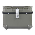 Кофр прямокутний YBX для мотоцикла, пластиковий зелений, 45л.