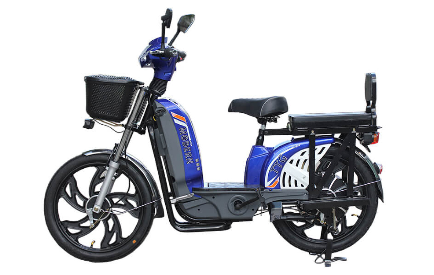 Электровелосипед TTG Modern EB-002 800W, Синий