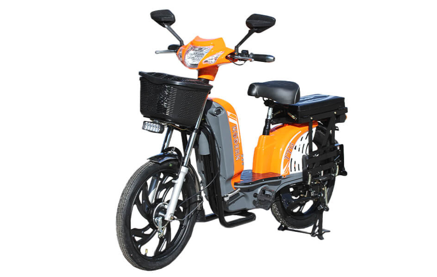 Электровелосипед TTG Modern EB-003 800W, Оранжевий