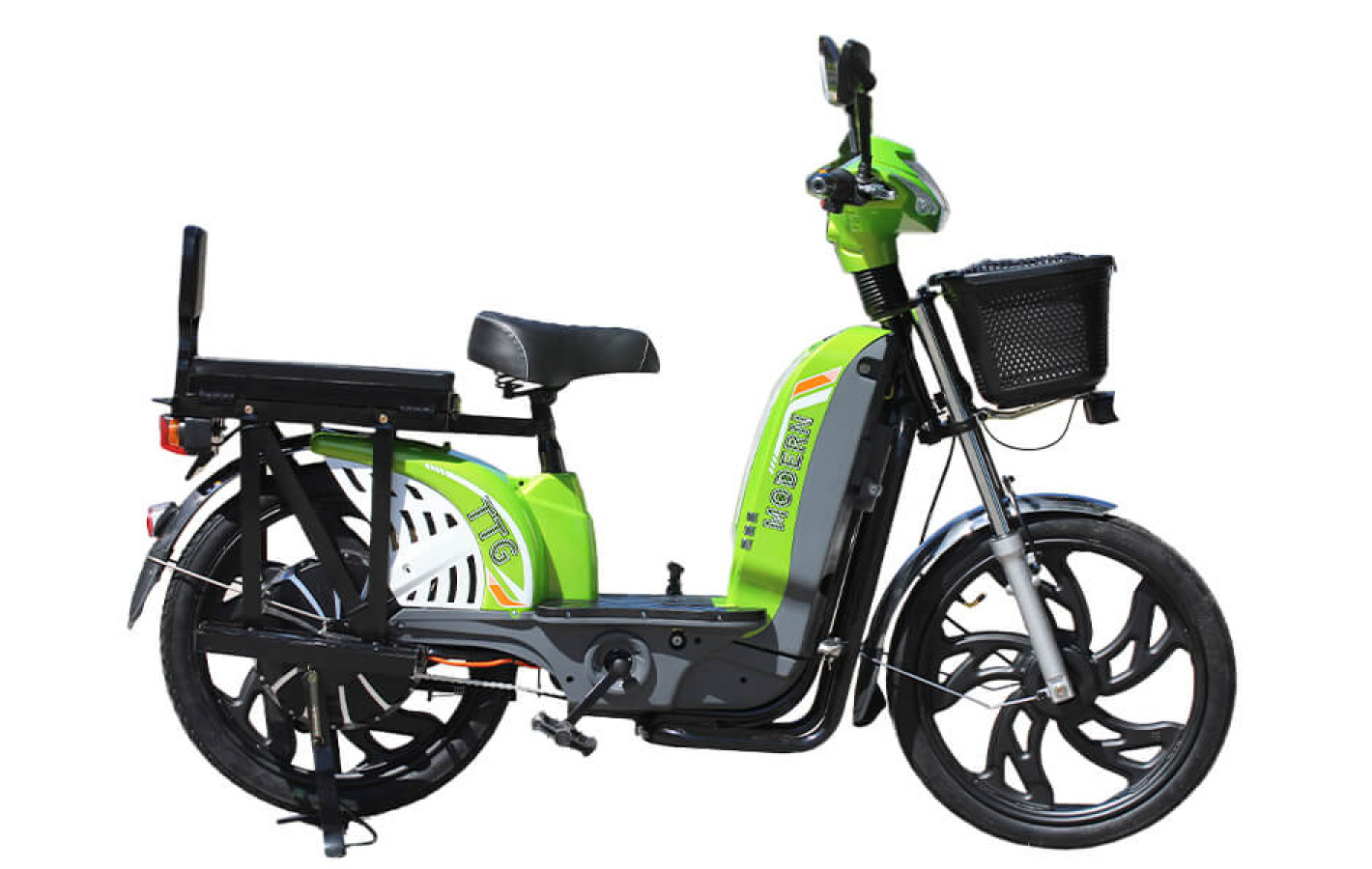 Электровелосипед TTG Modern EB-004 800W, Зеленый