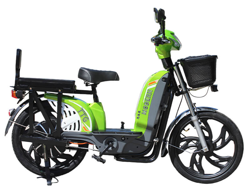 Электровелосипед TTG Modern EB-004 800W, Зеленый