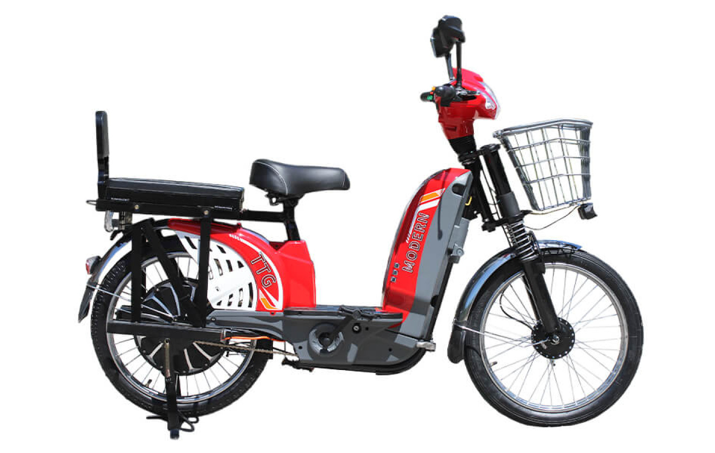 Электровелосипед TTG Modern EB-006 500W, Красный