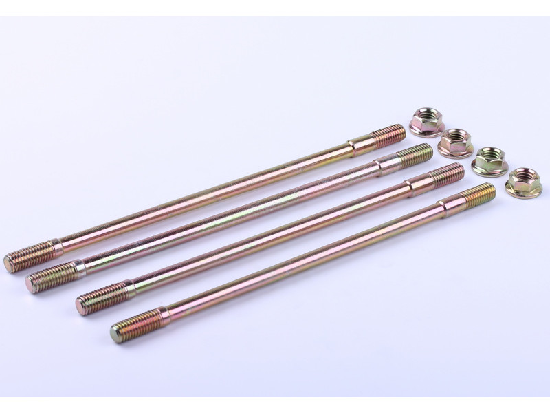 Шпильки + гайки, к-т: 4 шт. - 125/150CC