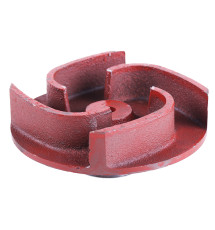 Крильчатка мотопомпи 4 лопаті, під шпонку діаметр 20 мм YBX