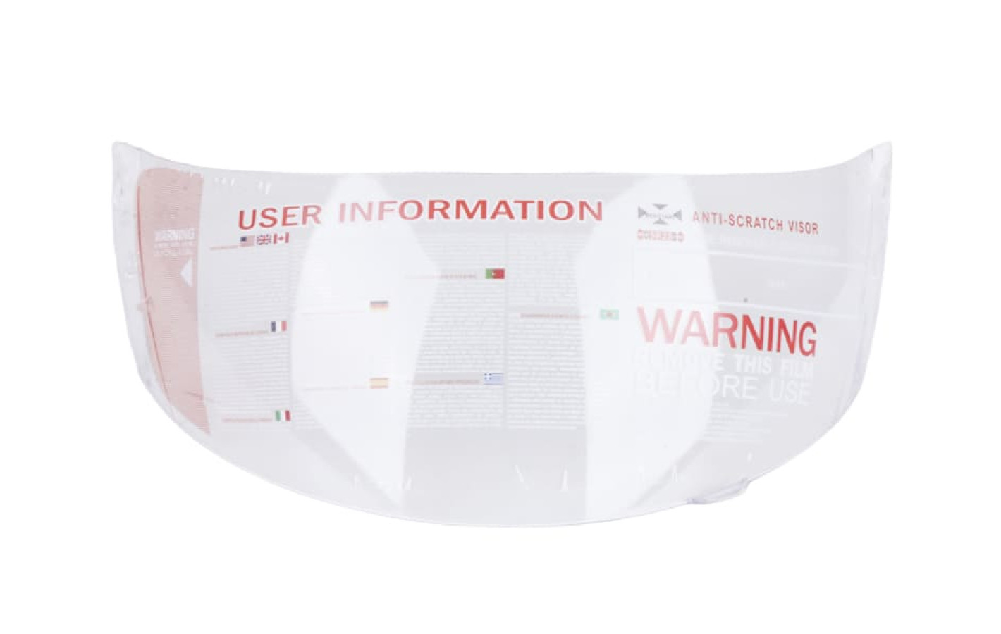 Стекло шлема MD-803 прозрачное - VIRTUE