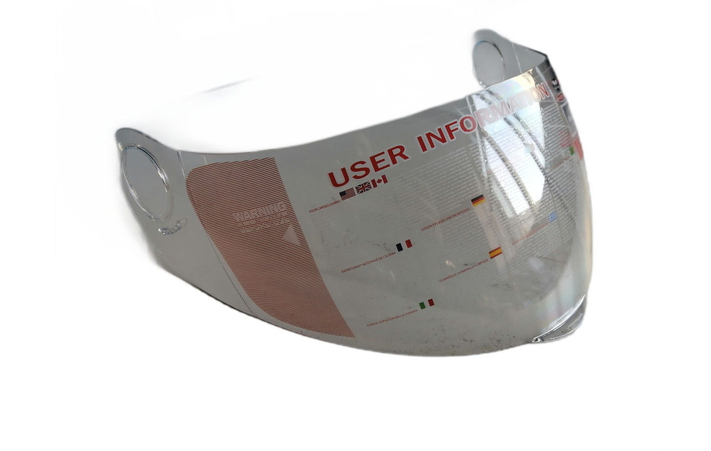 Стекло шлема MD-800 прозрачное - VIRTUE