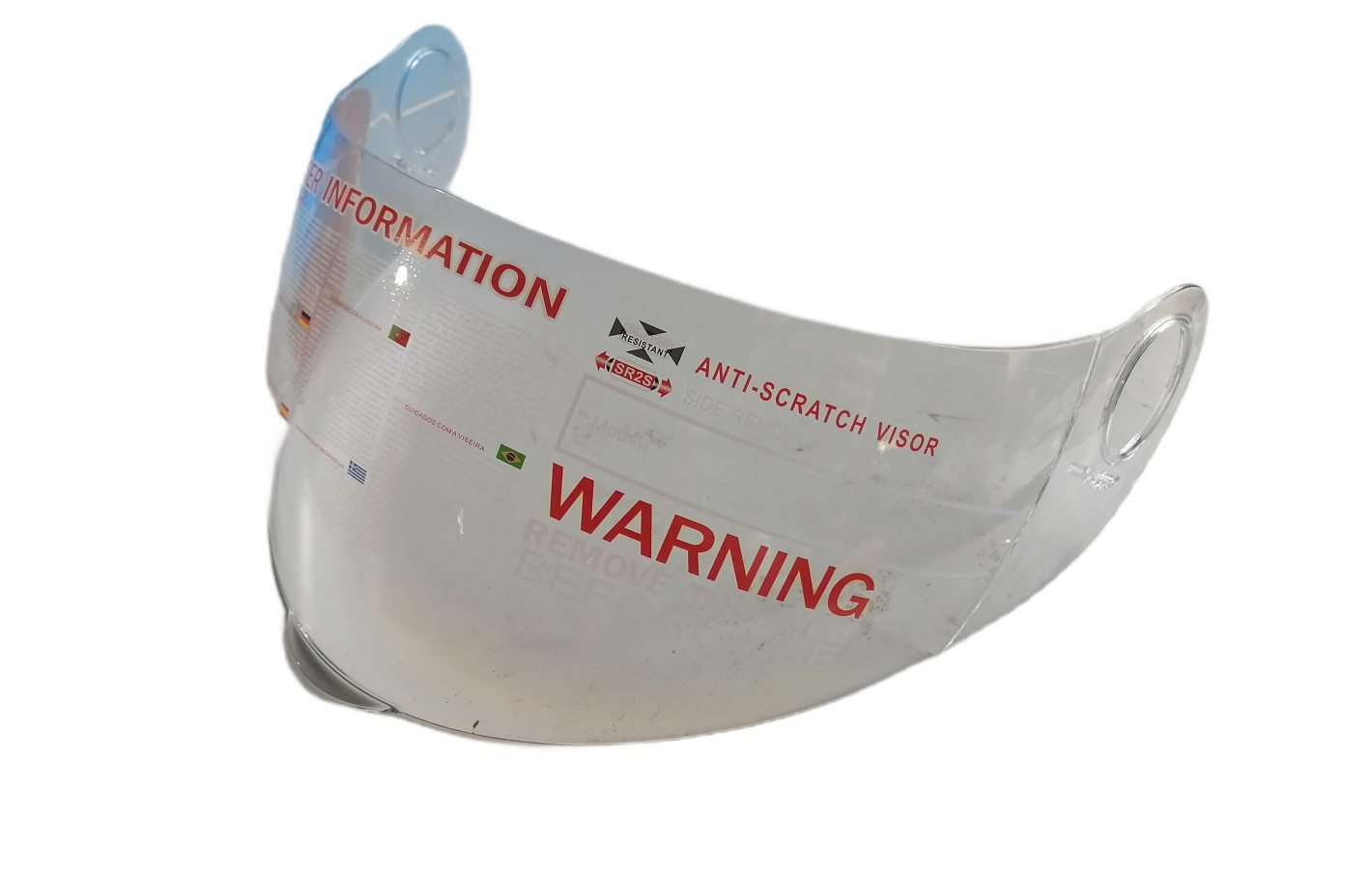 Стекло шлема MD-800 прозрачное - VIRTUE