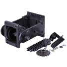 Перехідний редуктор фрези в зборі YBX на мототрактор, без гідравліки