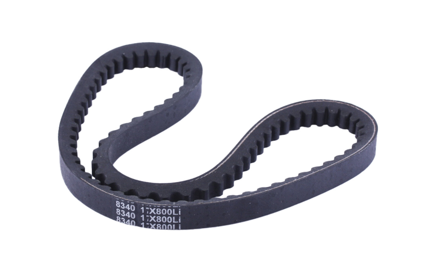Ремінь 17×800 зубчастий (L-420 мм×2) - 168F YBX