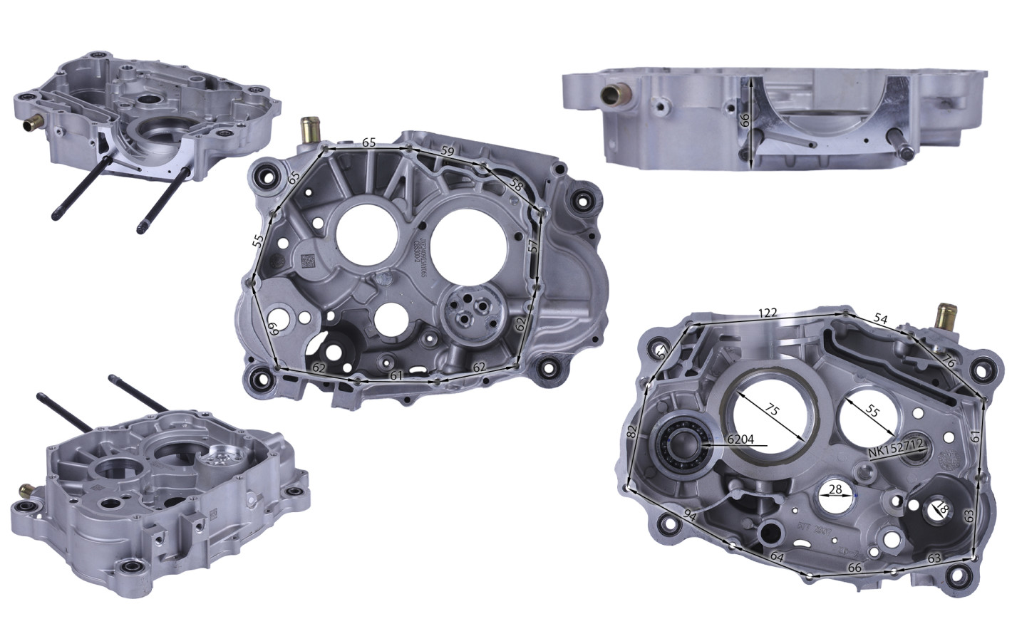 Картер правий (ZS174MN-5) - CB300