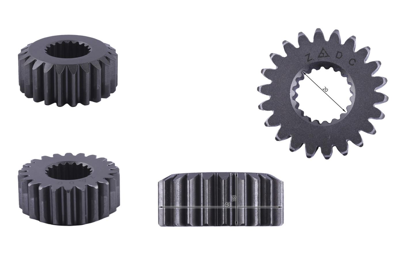 Шестерня приводу корзини зчеплення (ZS174MN-5) - CB300