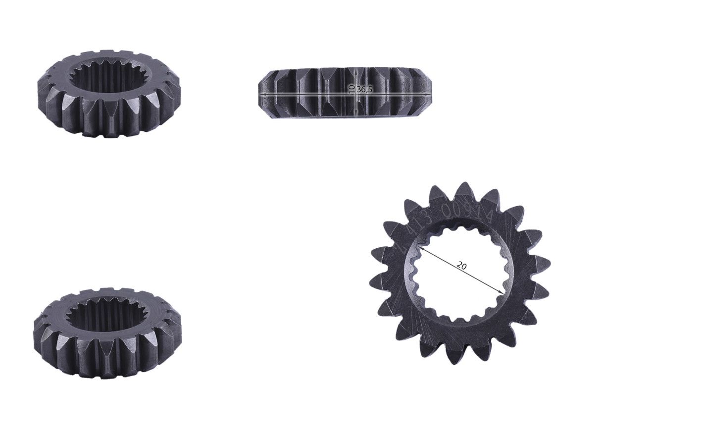 Шестерня приводу маслонасоса (ZS174MN-5) - CB300