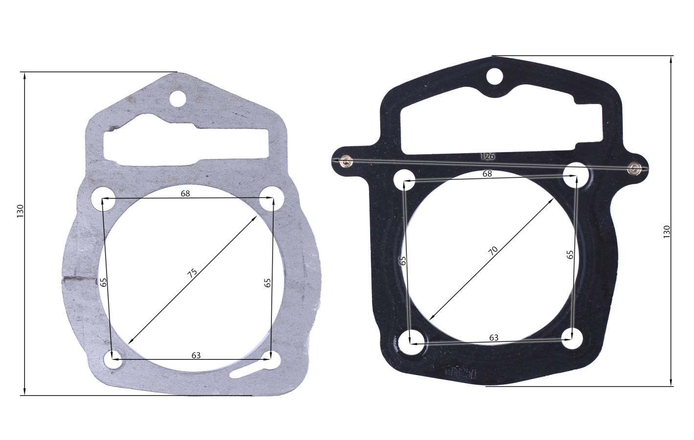 Прокладка головки цилиндра CB-250/300СС YBX