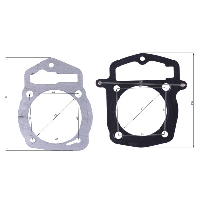 Прокладка головки цилиндра CB-250/300СС YBX