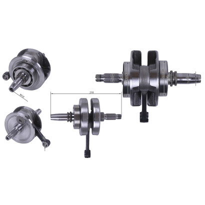 Колінвал CB-250CC YBX