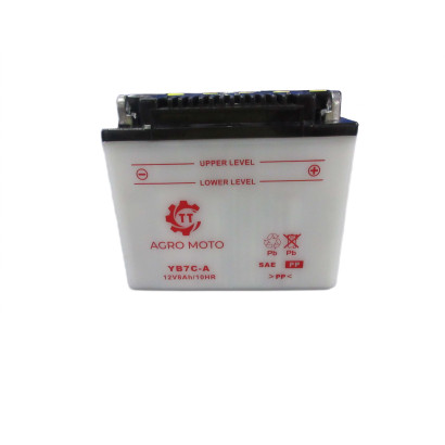 Аккумулятор YB7C-A 8АH 130*90*114 мм - OUTDO