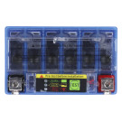 Акумулятор гелевий TTG YTX4L-BS 4AH, 113*70*85 мм синій, з індикатором