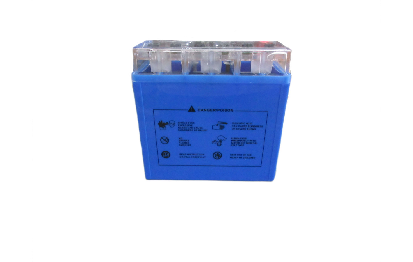 Аккумулятор гелевый YB9-BS 9АH 137*76*134 мм синий, С ИНДИКАТОРОМ TTG - OUTDO