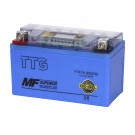 Аккумулятор гелевый TTG YTX7A-BS 7АH, 150х87х94 мм синий, с дисплеем