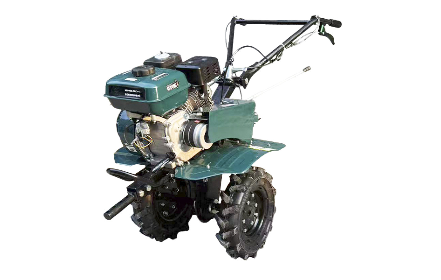 Мотоблок MB-900-ZX(3+1) (ремінь) колесо 4,00*8 (безповітряне) двигун 170F (7 л.с.) GREEN - бензин