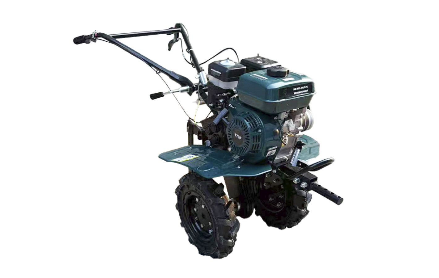 Мотоблок MB-900-ZX(3+1) (ремінь) колесо 4,00*8 (безповітряне) двигун 170F (7 л.с.) GREEN - бензин