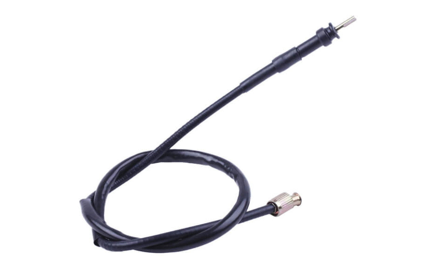 Трос спідометра L-820 мм (верх квадрат - внутр. різьблення, низ вилка - під болт) - TTG