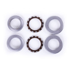 Підшипники траверси (кермо), к-т: 2 шт. - Дельта/Альфа - TTG