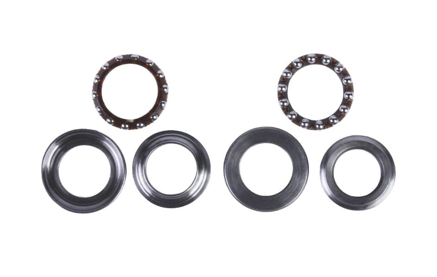 Підшипники траверси (кермо) TTG на мопед Дельта/Альфа, к-т: 2 шт.