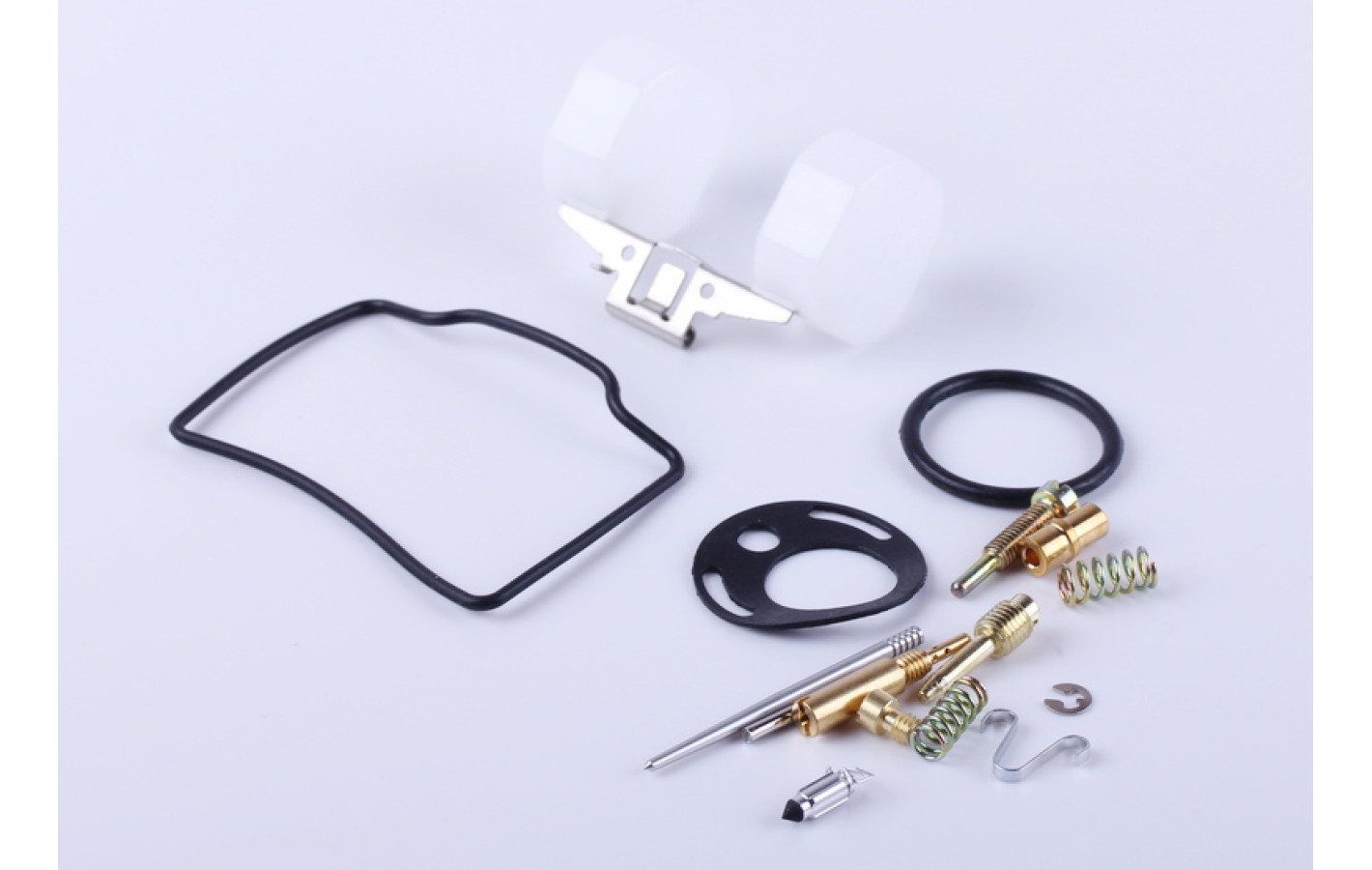 Ремкомплект карбюратора повний, к-т: 15 шт. - Альфа - TTG