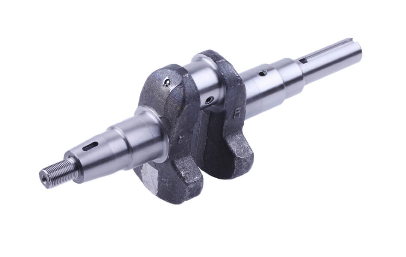 Колінвал голий під шпонку діаметр 25 мм - 186F - TTG