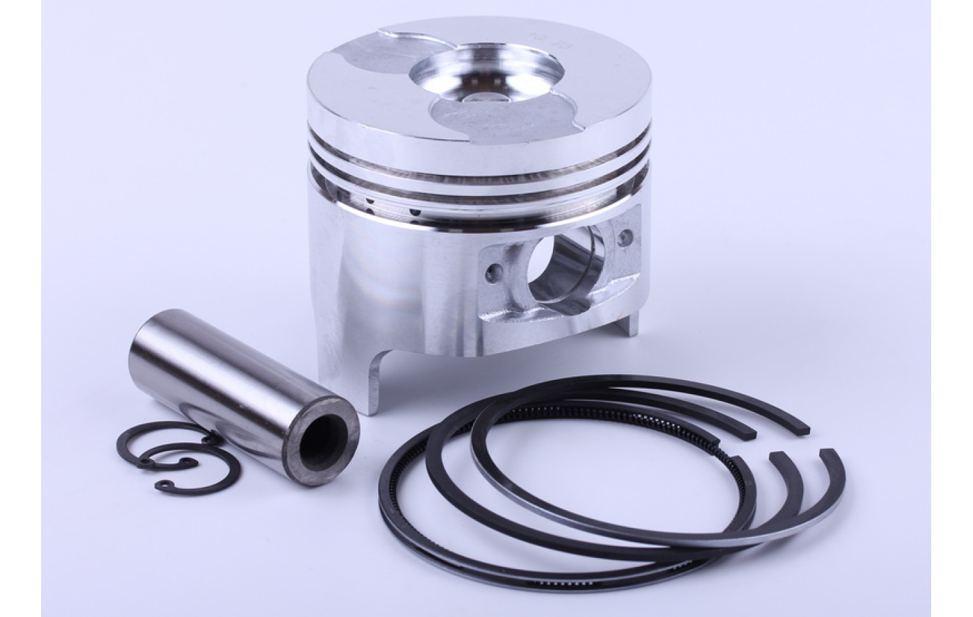 Поршневой комплект 86,25 мм (тупой конус форкамеры): 8 единиц - 186F - TTG