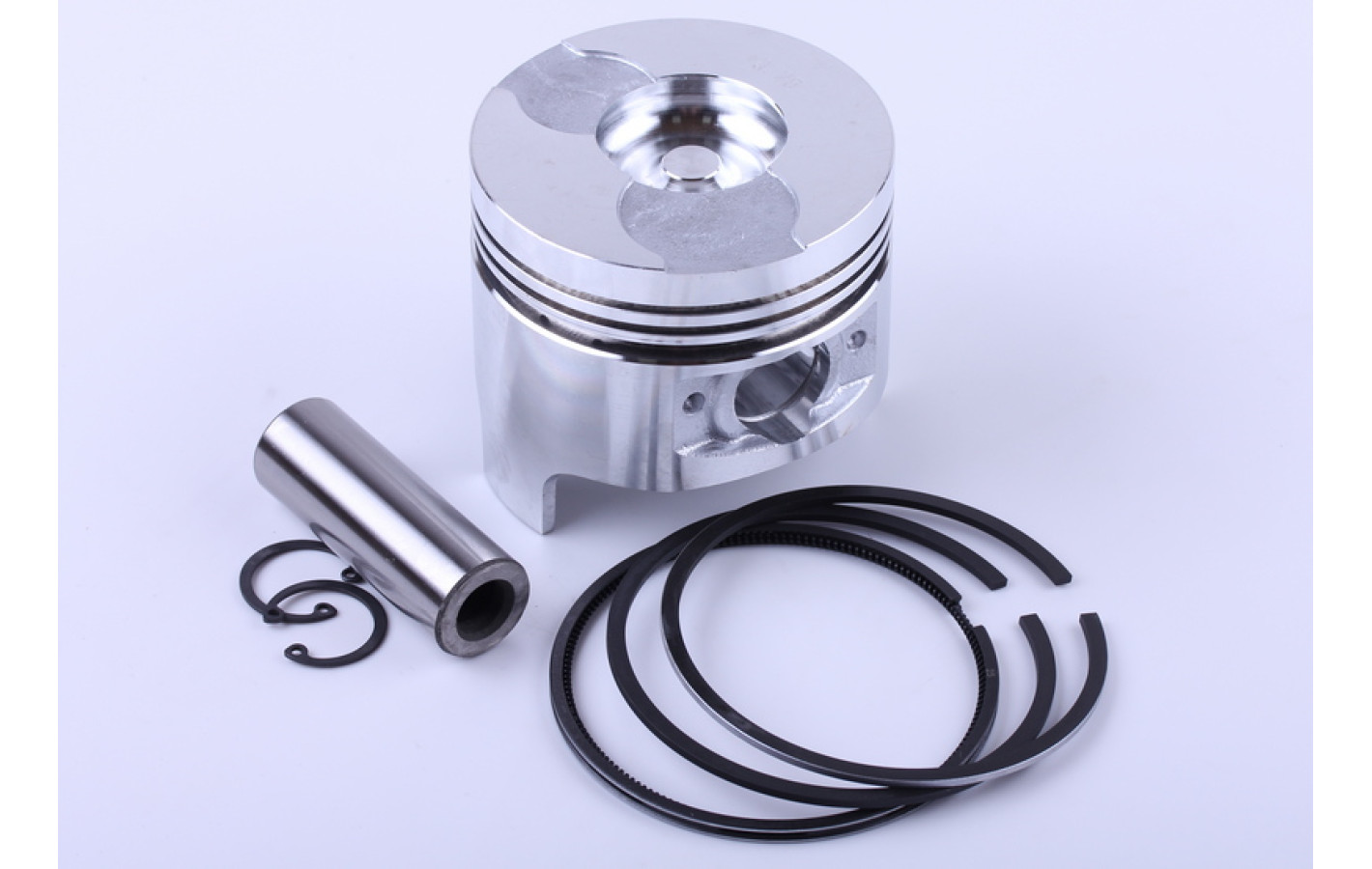 Поршневой комплект 86,50 мм (тупой конус форкамеры): 8 единиц - 186F - TTG