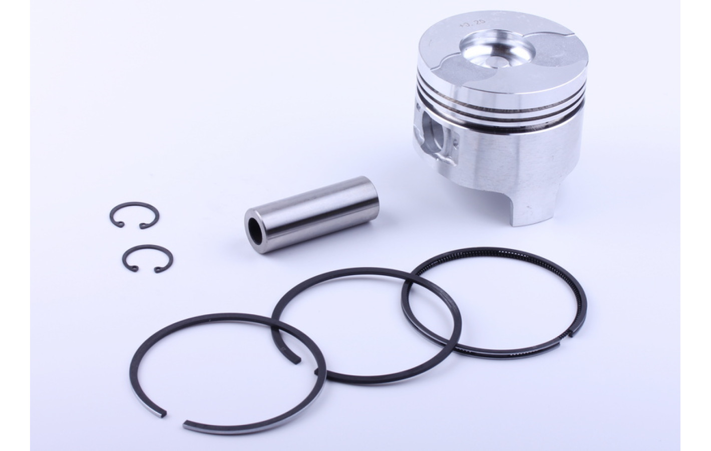 Поршневой комплект 86,50 мм (тупой конус форкамеры): 8 единиц - 186F - TTG
