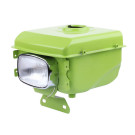 Бак топливный с фарой 1GZ90 YBX на дизельный двигатель 180N, потайная горловина, тип 2