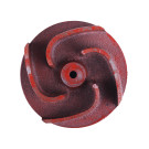 Крильчатка мотопомпи (для 30,80) 4 лопаті, під шпонку діаметр 20 мм (тип 2) YBX