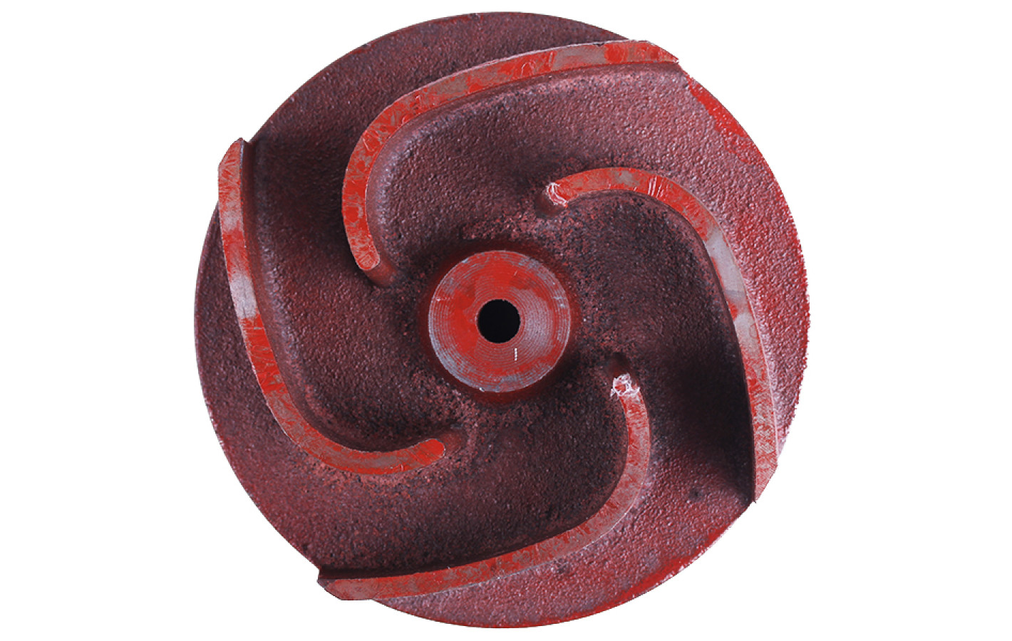 Крильчатка мотопомпи (для 30,80) 4 лопаті, під шпонку діаметр 20 мм (тип 2) YBX