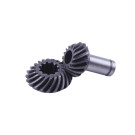 Пара шестерні редуктора (9 зубів), к-т: вал, шестерня для бензокоси YBX